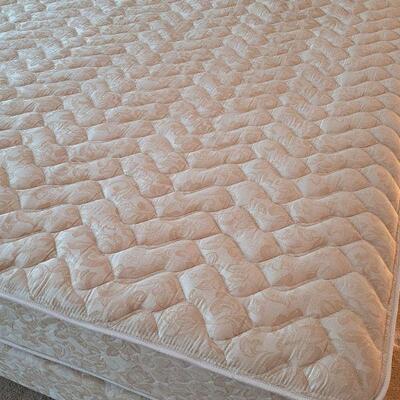 Lot 239: Mid Century Modern LANE King Size Walnut Bed