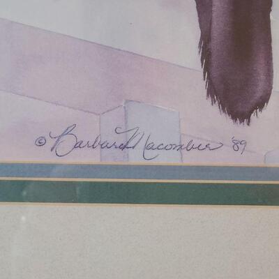Lot 240: Barbara Macomber Siamese Print 