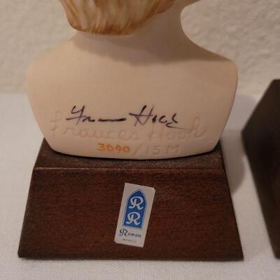 Lot 242: Frances Hook Dresser Busts Signed & Numbered