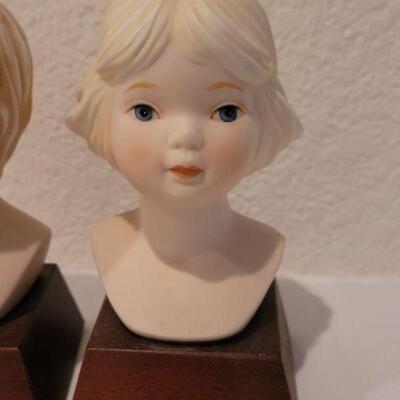 Lot 242: Frances Hook Dresser Busts Signed & Numbered