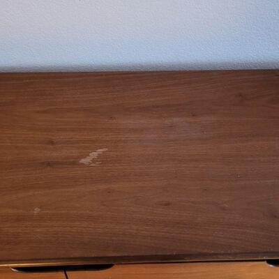 Lot 243: Mid Century Modern Lane Walnut Dresser  