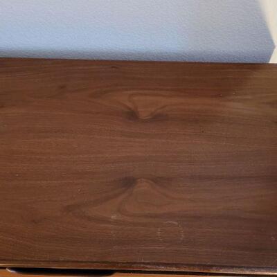 Lot 243: Mid Century Modern Lane Walnut Dresser  