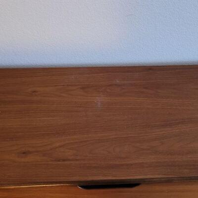 Lot 243: Mid Century Modern Lane Walnut Dresser  