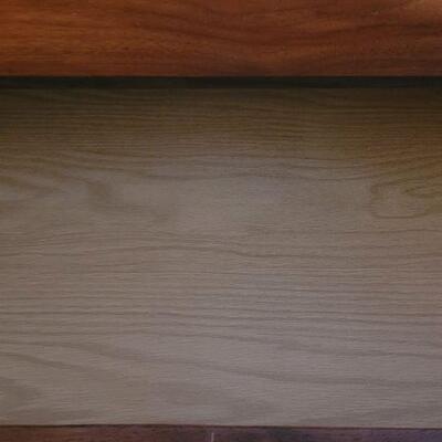 Lot 243: Mid Century Modern Lane Walnut Dresser  