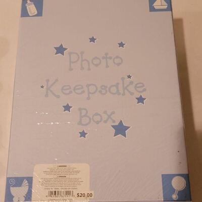 Lot 259: New Baby Box Keepsake Set & Very Soft Plushie