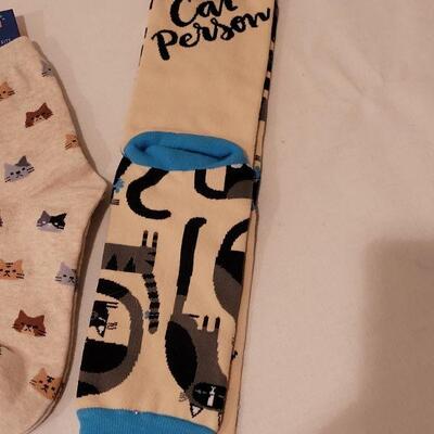 Lot 279: (3) New Pairs of Kitty Socks