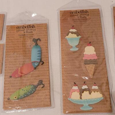 Lot 281:  New Embellish Your Story Magnets Lot