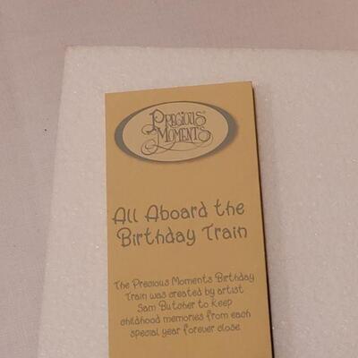 Lot 284: NEW Precious Moments Baby Birthday Train