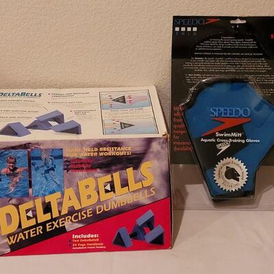 Lot 290: Vintage Old Stock Delta Bells and Swim Mitt