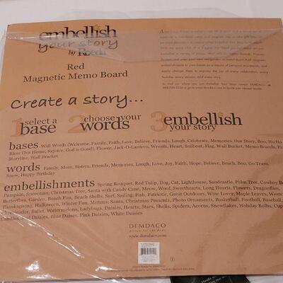 Lot 291: New Embellish Your Story 18" Large Family Tree Magnet