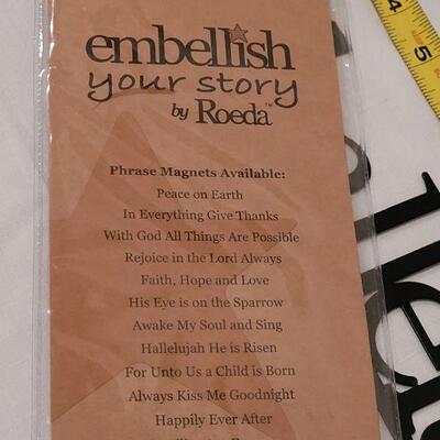 Lot 295: (2) Embellish Your Story Magnets