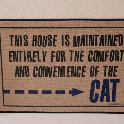 Lot 296: New Door Mat