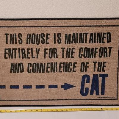 Lot 296: New Door Mat
