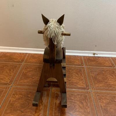 80â€™s Vintage Rocking Horse