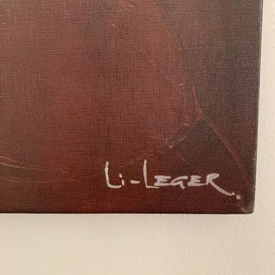 2 Li-Leger Gallery Wrapped Canvas