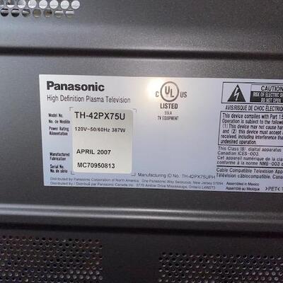 Lot 991 - 41" Panasonic TV, 
