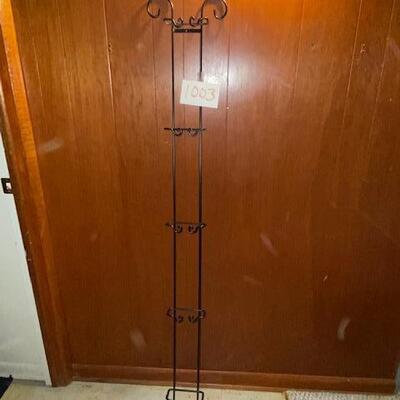Lot 1003 - Metal plate holder