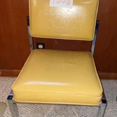 Lot 1006 - Mid Century Chrome Chair