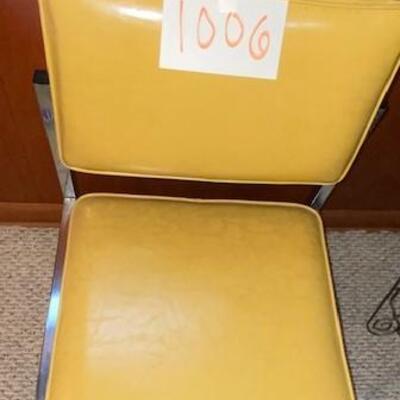 Lot 1006 - Mid Century Chrome Chair