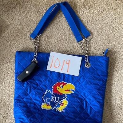 Lot 1019- KU jayhawk Bag