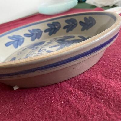 Lot 1021 - Stoneware Pie Plate