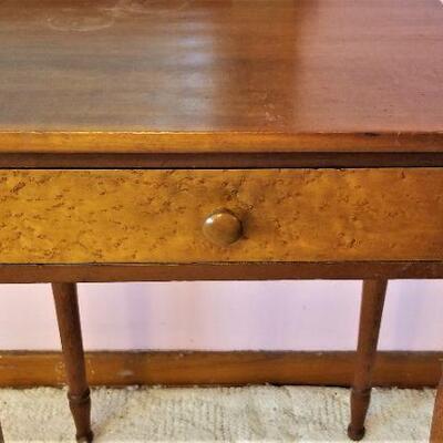 Lot #13  Vintage Table with Drawer