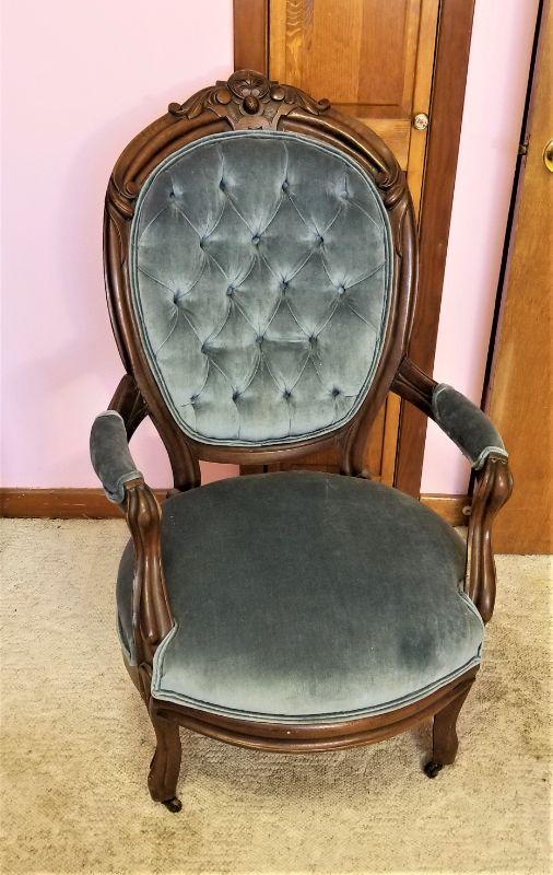Antique parlour chair sale