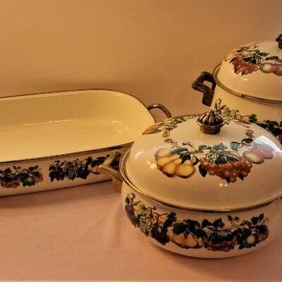 Lot #22  Lot of Cookware by Tabletops Unlimited - three nice pieces