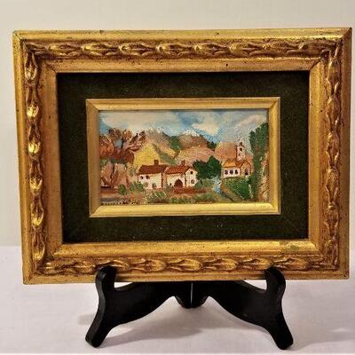 Lot #29  Small original painting - Listed Artist