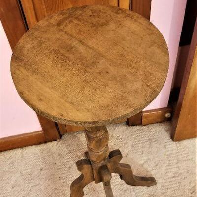Lot #47  Wooden Plant Stand/Pedestal