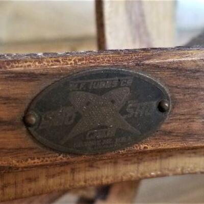 Lot #53 - Cool vintage item - SNO SHU Foldable Camp Chair, ca. 1920's.