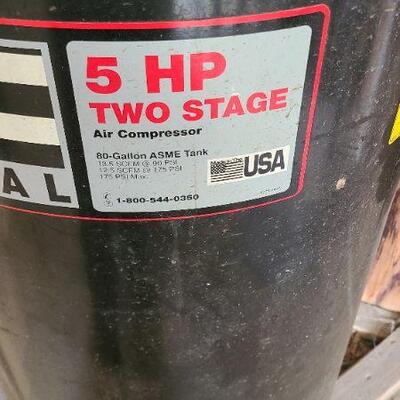 Campbell Hausfield Professional 5Hp Two Stage Air Compressor