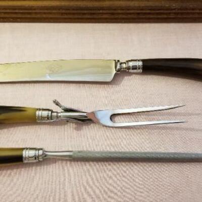 Lot #68  Royal Brand Vintage Cutlery set in box - Bakelite Handles