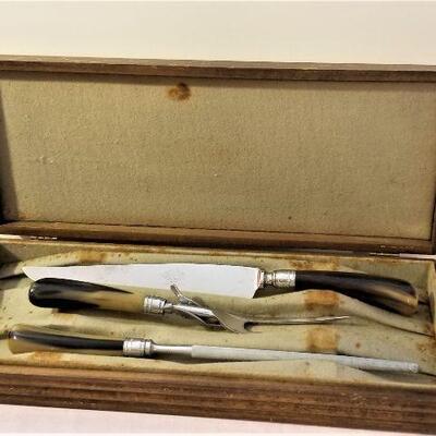 Lot #68  Royal Brand Vintage Cutlery set in box - Bakelite Handles
