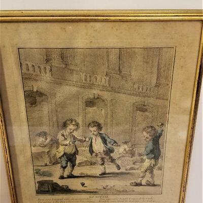 Lot #73  Interesting Lot of Three Antique French Engravings