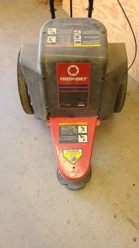 Troy bilt trimmer mower hotsell