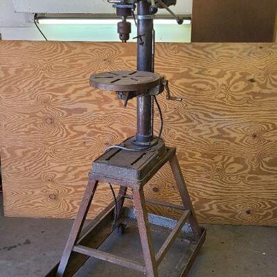 Chicago Drill Press w/ Rolling stand