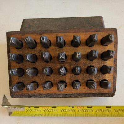 28 Piece Alphabet Letter Punch