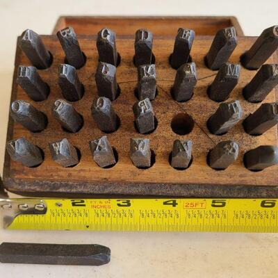 28 Piece Alphabet Letter Punch
