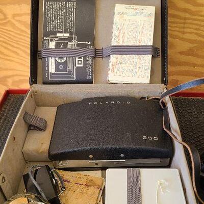 Polaroid 250 Camera w/Polaroid Print Copier