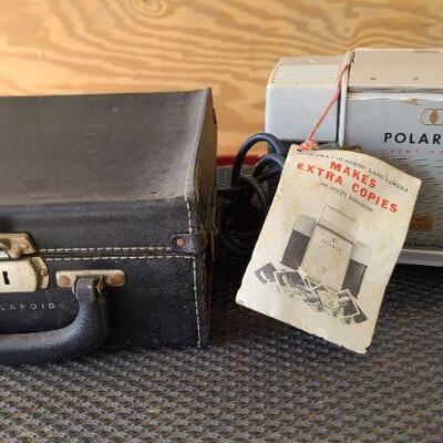 Polaroid 250 Camera w/Polaroid Print Copier