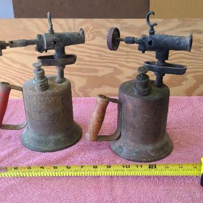 2 Vintage Clayton & Lambert Blowtorch
