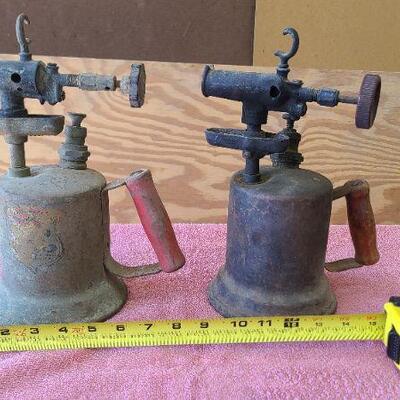 2 Vintage Clayton & Lambert Blowtorch
