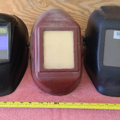 3 Welder's Helmets