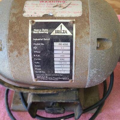 Delta 6" Bench Grinder