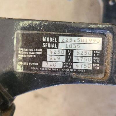 Craftsman 9.9 Hp Motor