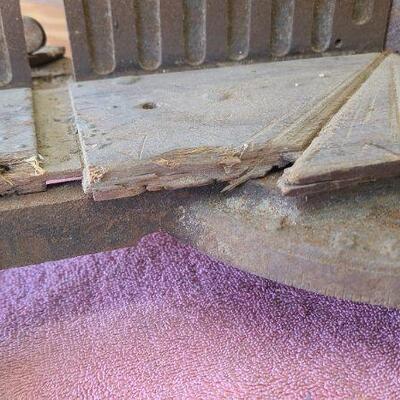 Vintage Stanley Miter Box w/ Disston Saw