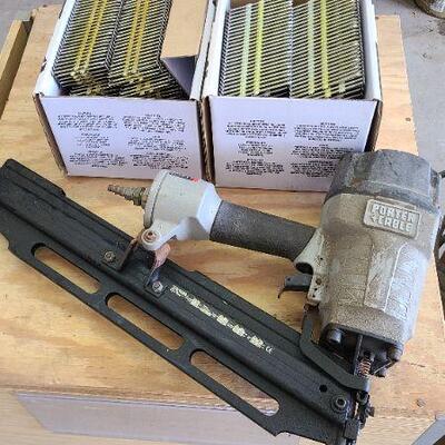 Porter Cable Nailer w/ 2 Boxes of Nails