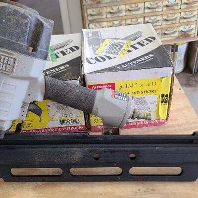 Porter Cable Nailer w/ 2 Boxes of Nails