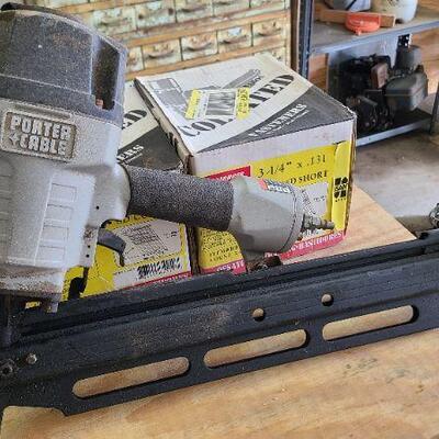 Porter Cable Nailer w/ 2 Boxes of Nails